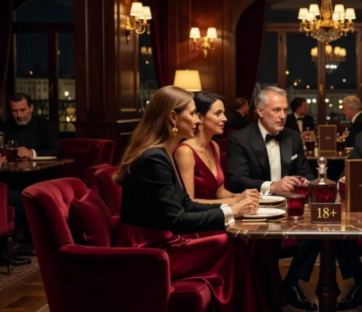 Felnőtteknek szóló elegáns esti éttermi és lounge hangulat Budapesten, finom koktélokkal
